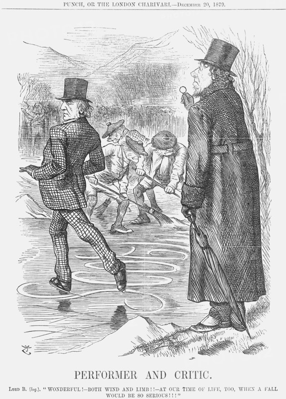 'Performer and Critic', 1879. Artist: Joseph Swain