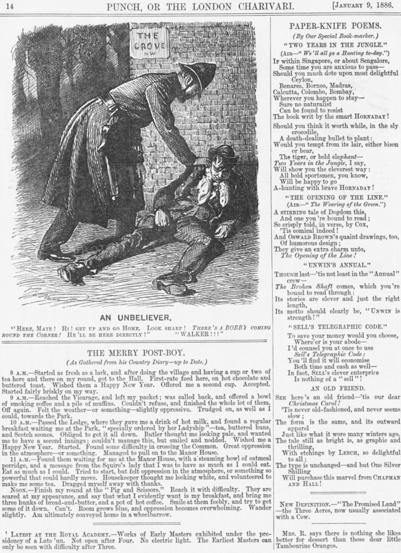 'An Unbeliever', 1886. Artist: Joseph Swain