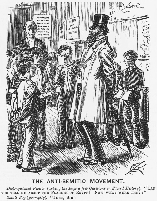 'The Anti-Semitic Movement', 1881. Artist: Unknown