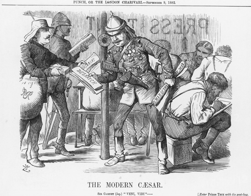 'The Modern Caesar', 1882. Artist: Joseph Swain