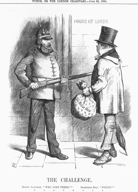 'The Challenge', 1884. Creator: Joseph Swain.