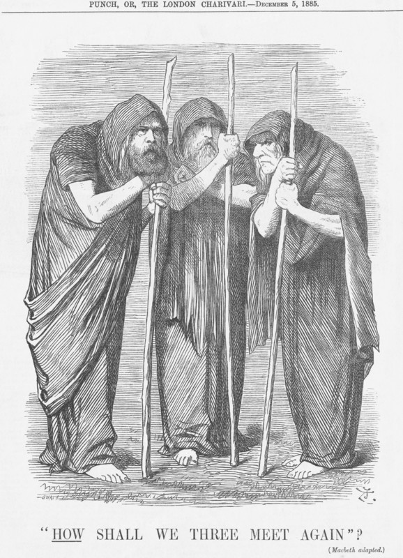 How Shall We Three Meet Again?, 1885. Creator: Joseph Swain.