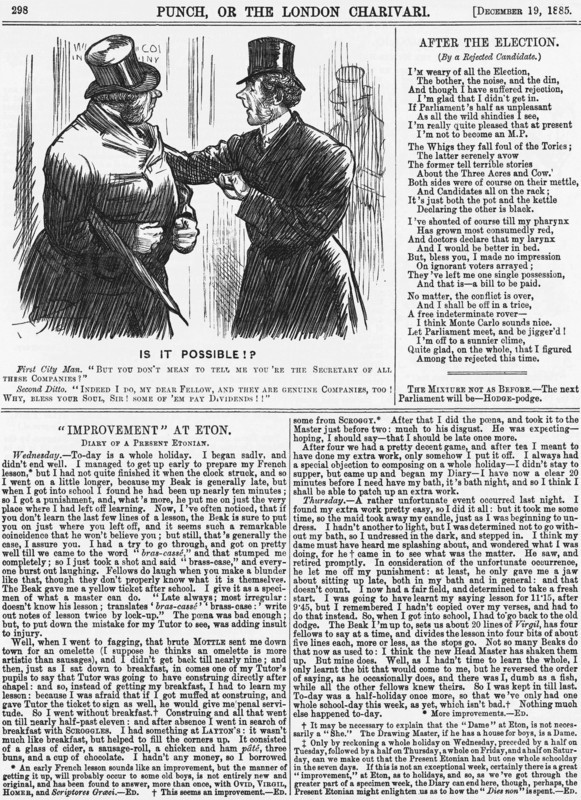 'Is it Possible?', 1885. Artist: Unknown