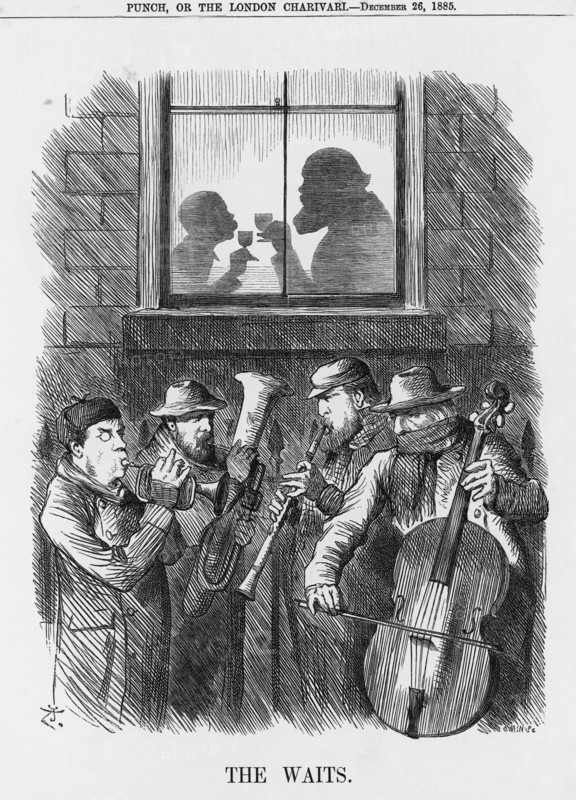 'The Waits', 1885. Creator: Joseph Swain.