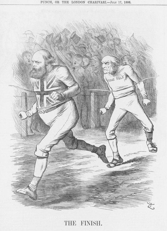 'The Finish', 1886. Creator: Joseph Swain.