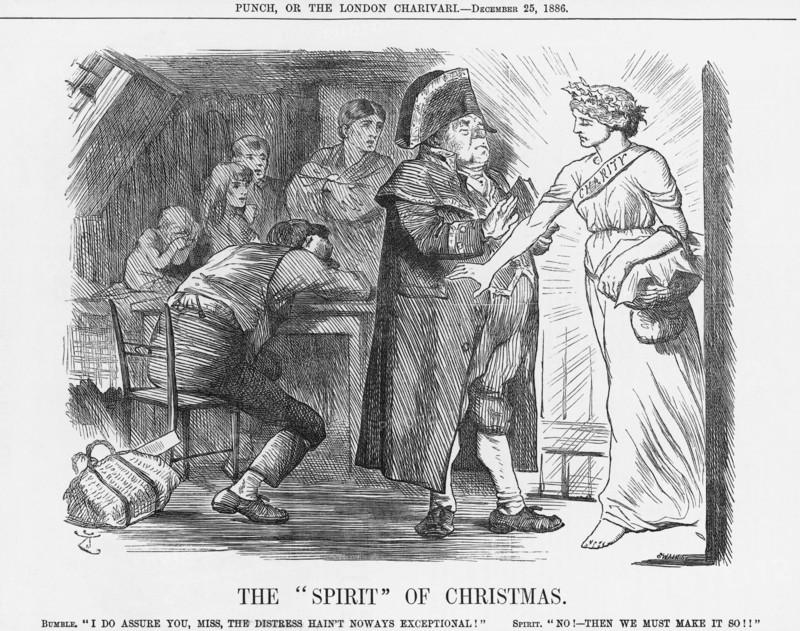 'The Spirit of Christmas', 1886. Artist: Joseph Swain