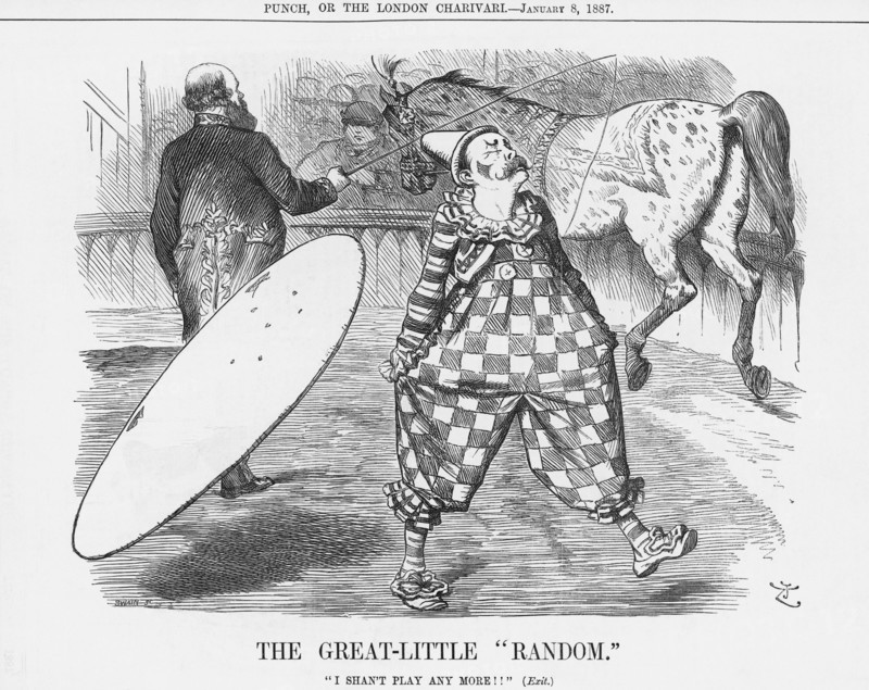 'The Great-Little "Random", 1887. Creator: Joseph Swain.