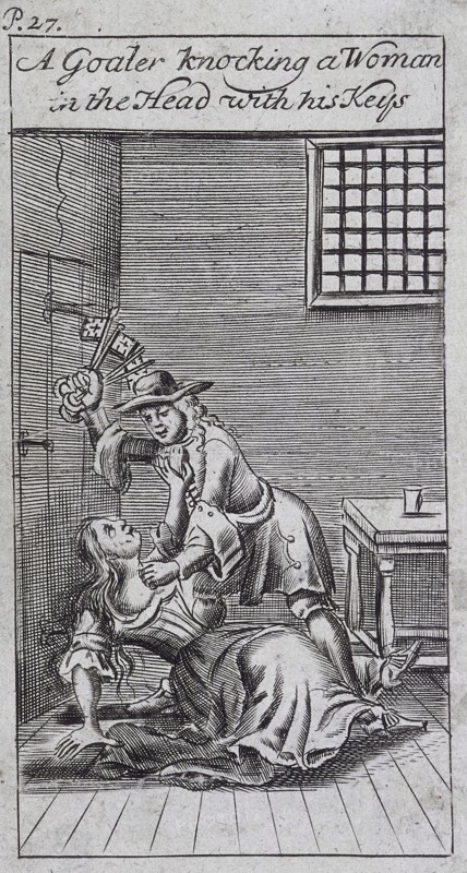 Fleet Prison, London, 1691. Artist: Anon