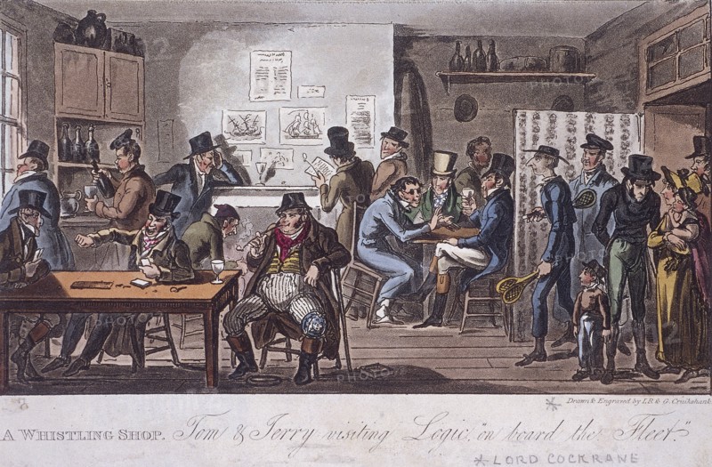 Fleet Prison, London, c1800. Artist: Anon