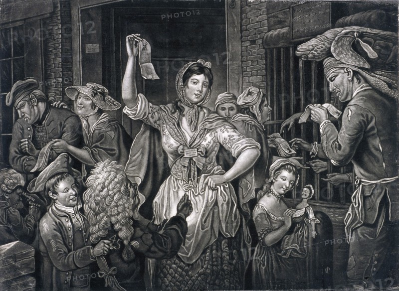 Campaign at Fleet Prison, London, c1770. Artist: Anon