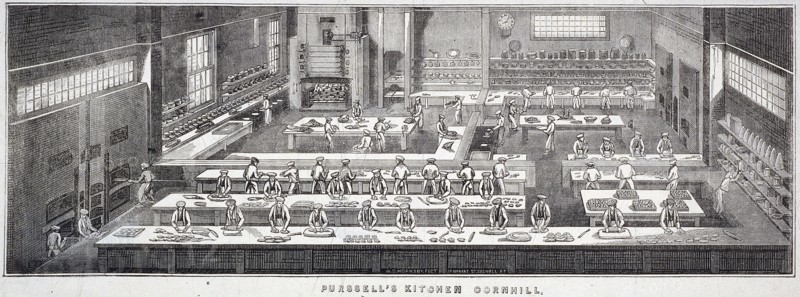 Cornhill, London, 1840. Artist: WD Hornsby