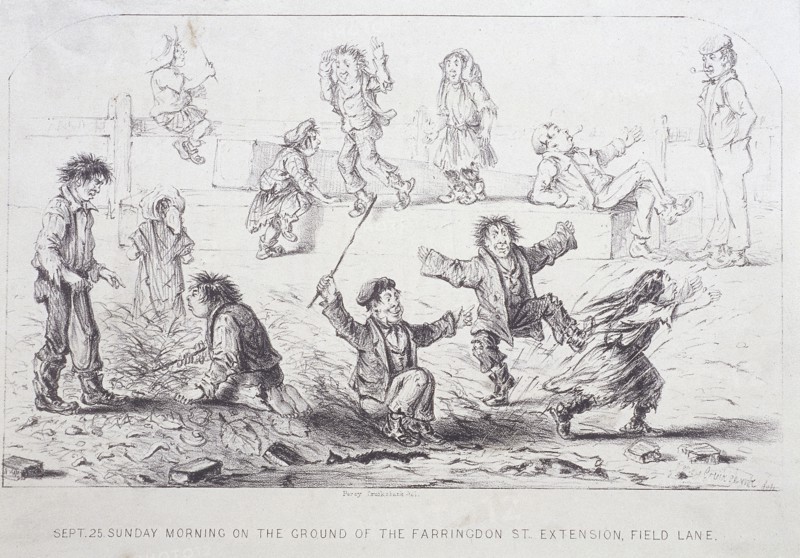 Field Lane Ragged School, London, 1853. Artist: Anon