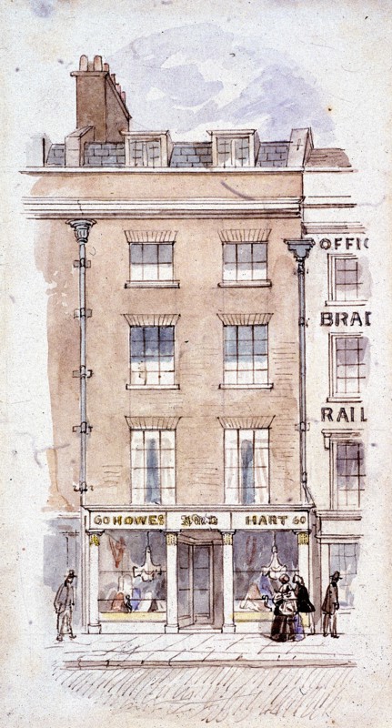 Howes and Hart, Fleet Street, London, c1820. Artist: James Findlay