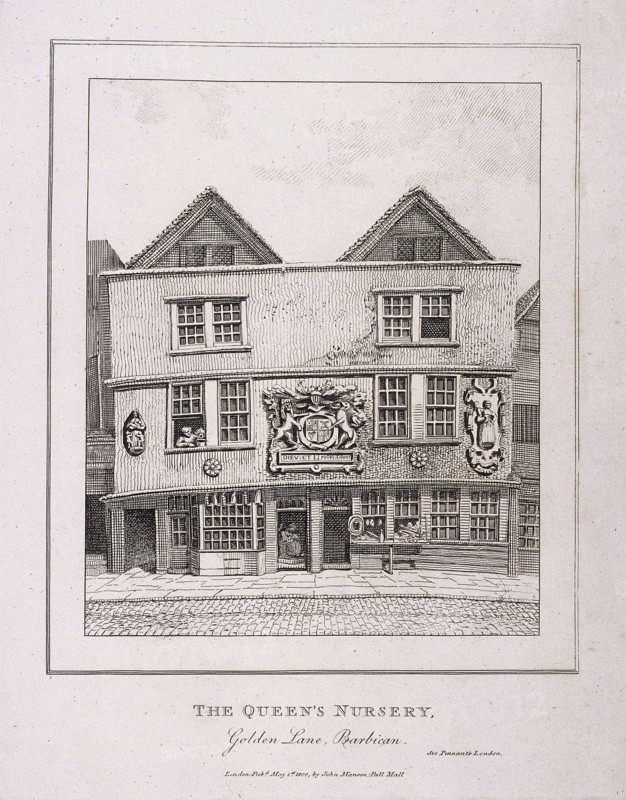 Golden Lane, London, 1800. Artist: Anon