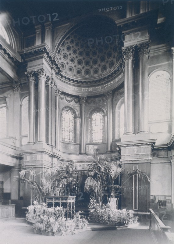 New Synagogue, Great St Helens, London, 1911. Artist: Anon