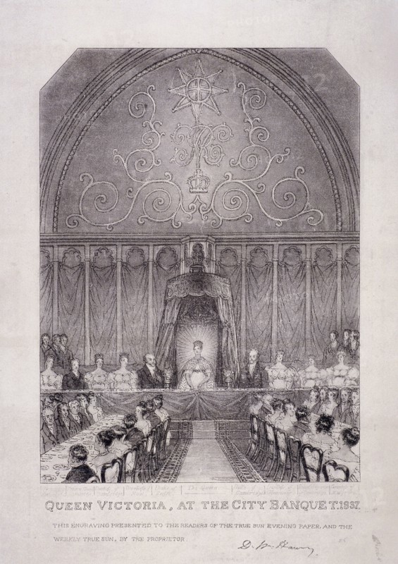Gog and Magog, Guildhall, London, 1809. Artist: George Shepherd