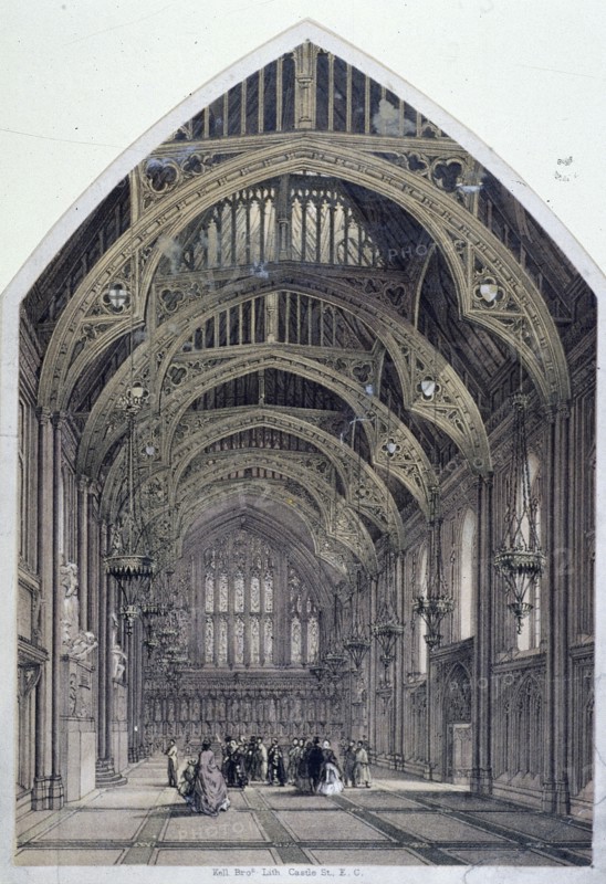 Guildhall, London, c1870. Artist: Kell Brothers