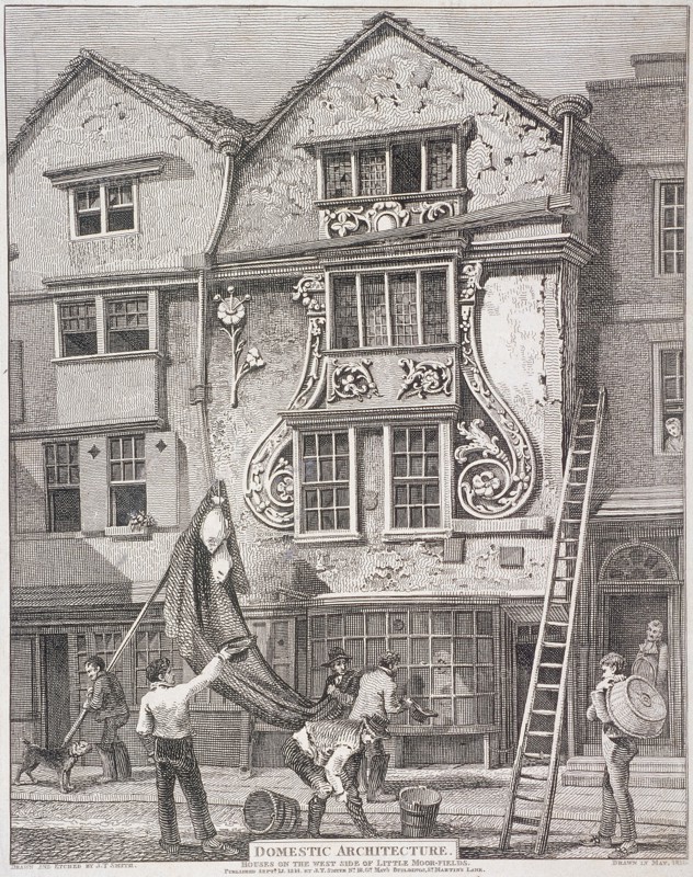 Moorfields, London, 1814. Artist: John Thomas Smith
