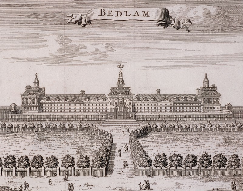 Old Bethlehem Hospital, London, c1700. Artist: Anon