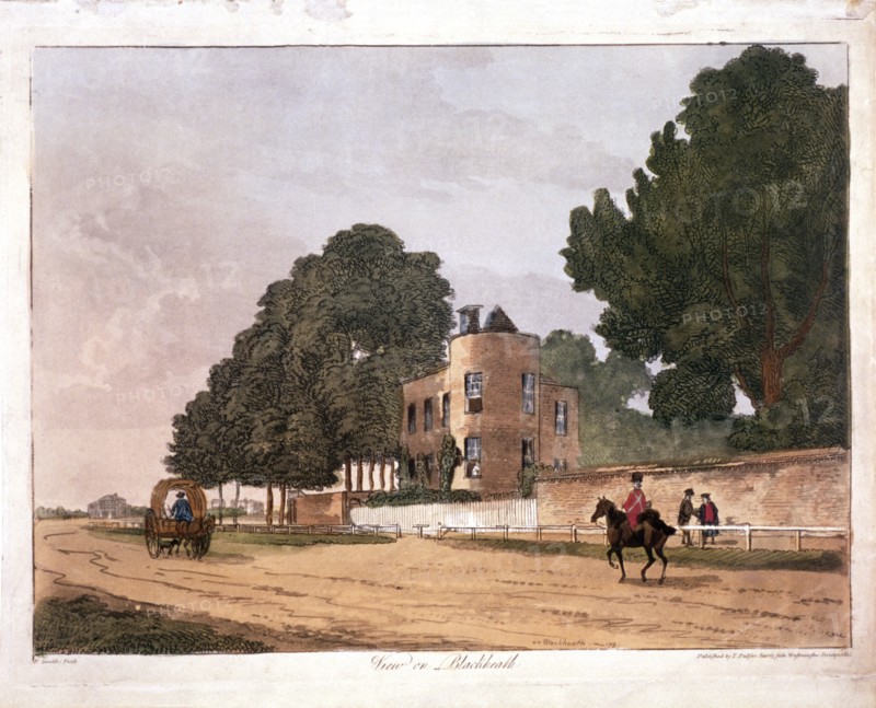 The south lodge at the Ranger's House, Greenwich, London, 1812. Artist: Paul Sandby