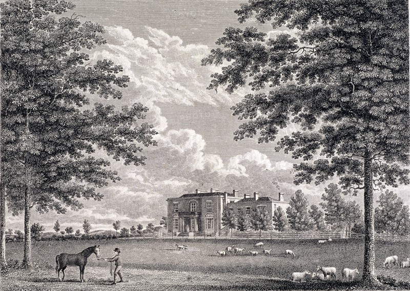 Brockwell Hall, Herne Hill, Lambeth, London, 1820. Artist: Bartholomew Howlett