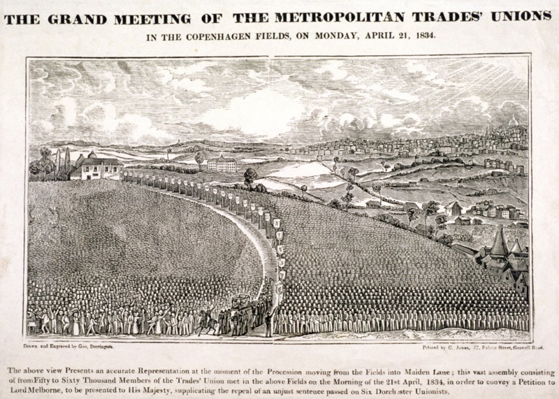 Copenhagen Fields, Islington, London, 1834. Artist: George Dorrington