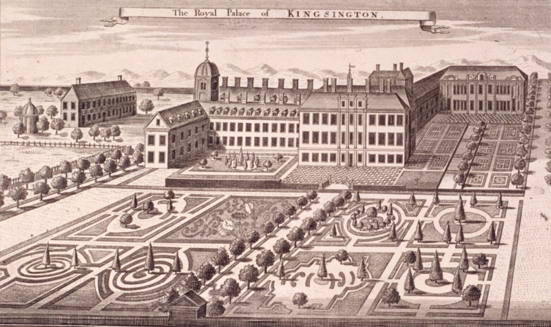 Kensington Palace, Kensington, London, c1750. Artist: Anon