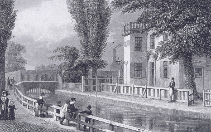 Sadler's Wells, Finsbury, London, c1820. Artist: J Garner