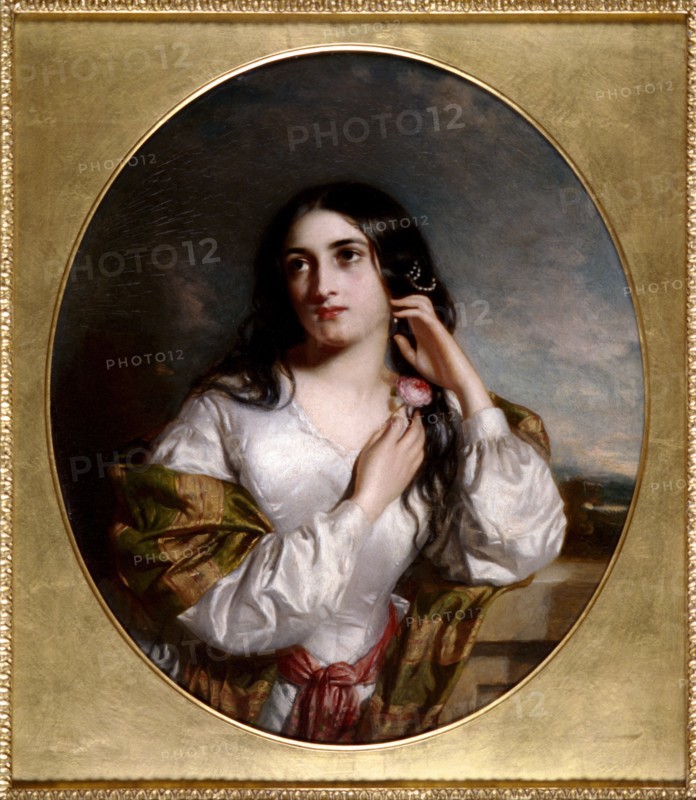 'The Fair Friend', c1840. Artist: Charles Baxter