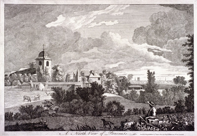 St Pancras, London, 1805. Artist: Anon