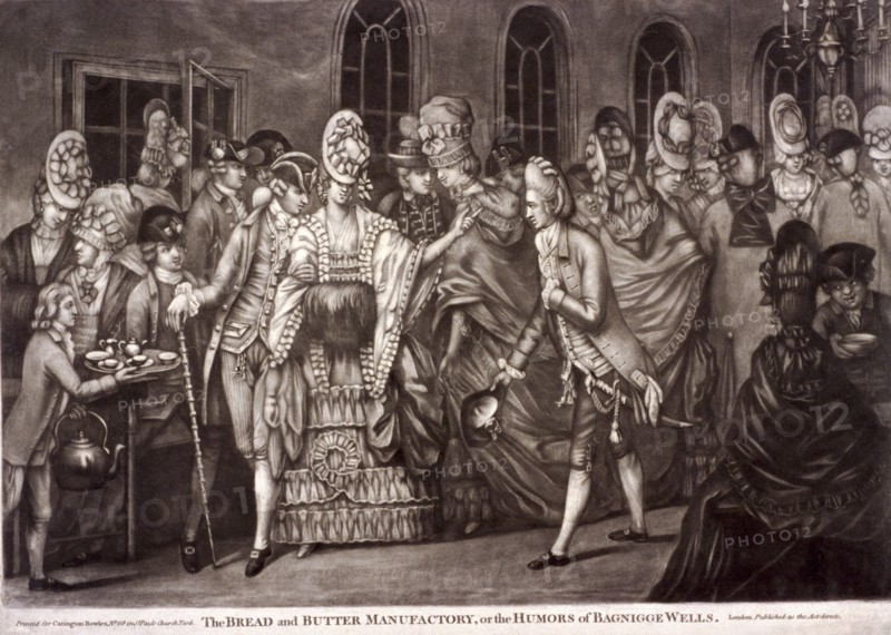 Bagnigge Wells, St Pancras, London, 1772. Artist: Anon