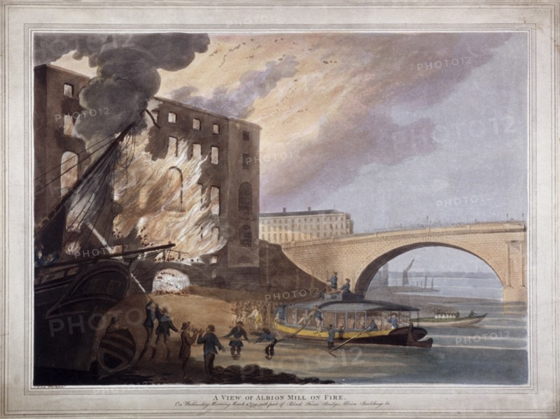 Albion Place, Southwark, London, 1791. Artist: John William Edy