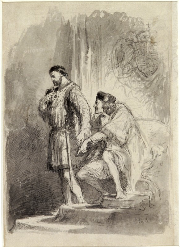 King Richard III, c1856-c1859. Artist: Sir John Gilbert