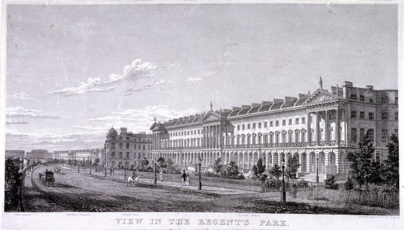 Regent's Park, Marylebone, London, c1830. Artist: Thomas Higham