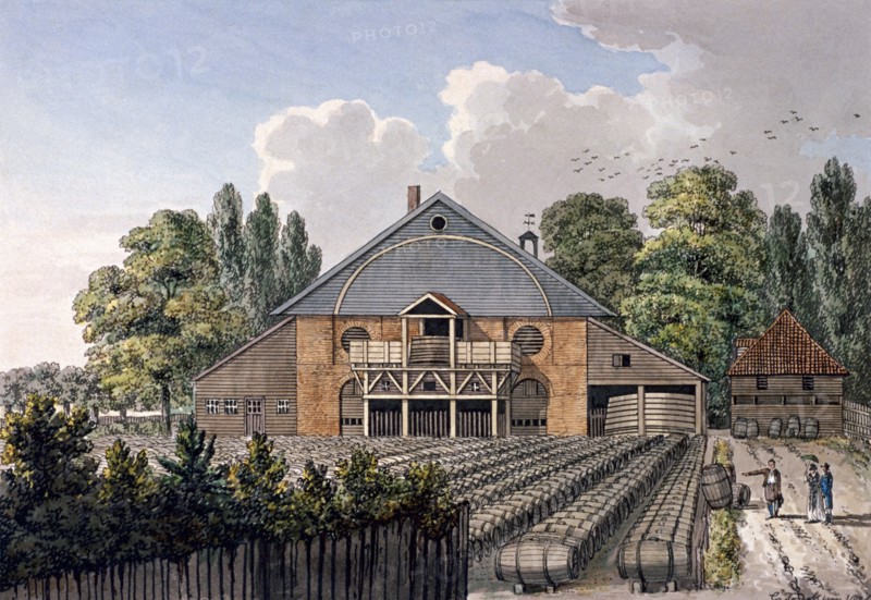 Cuper's Gardens, Lambeth, London, 1801. Artist: Charles Tomkins