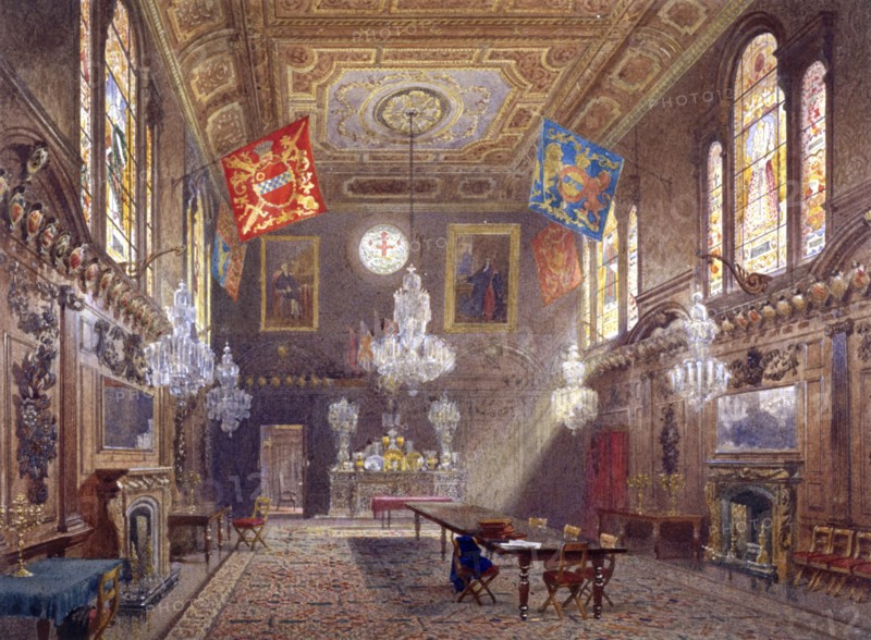 Mercers' Hall, London, 1901. Artist: John Crowther