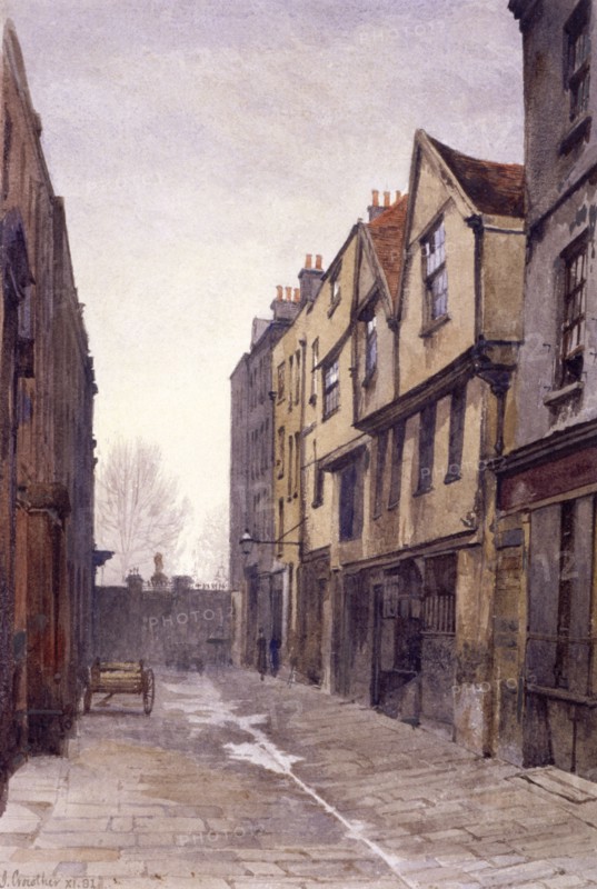 Fulwood Place, Holborn, London, 1881. Artist: John Crowther