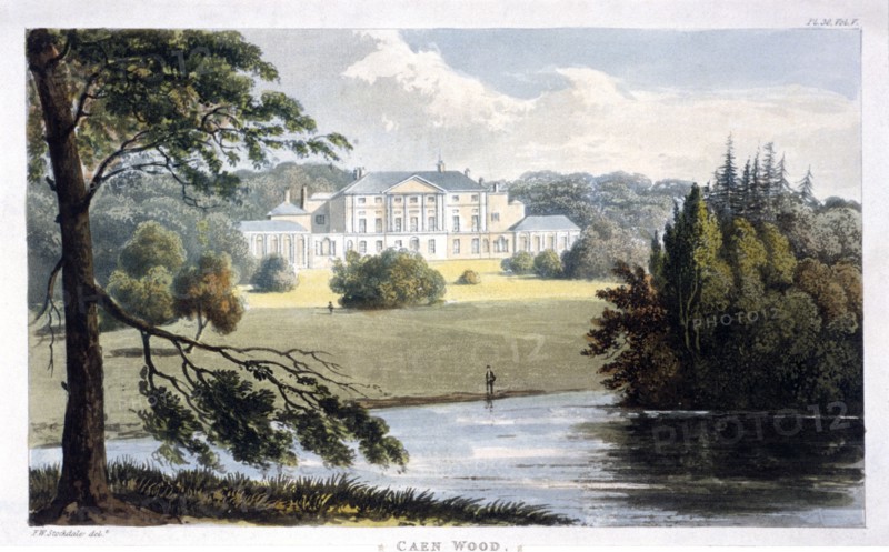 Kenwood House, Hampstead, London, 1810. Artist: Anon
