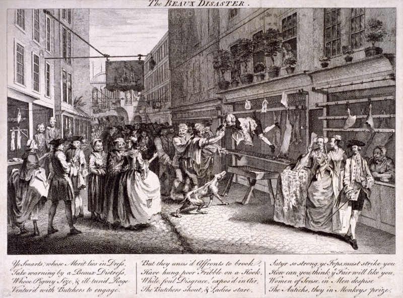 'The beaux disaster', 1747. Artist: John June