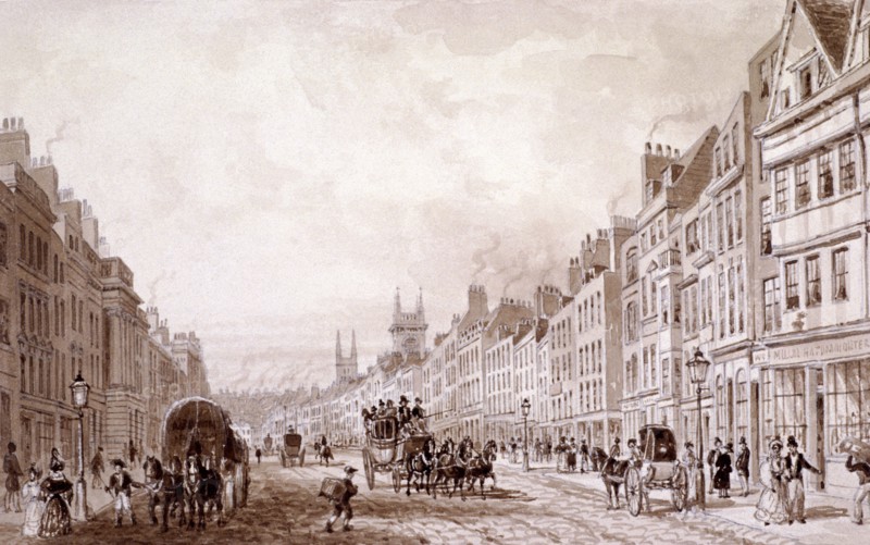 Holborn, London, c1830. Artist: Thomas Hosmer Shepherd