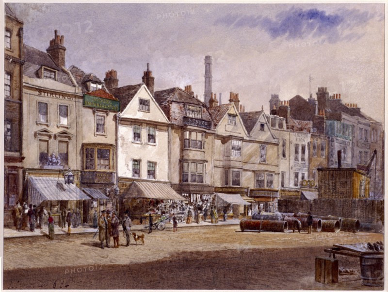 Whitechapel High Street, Stepney, London, 1884. Artist: John Crowther