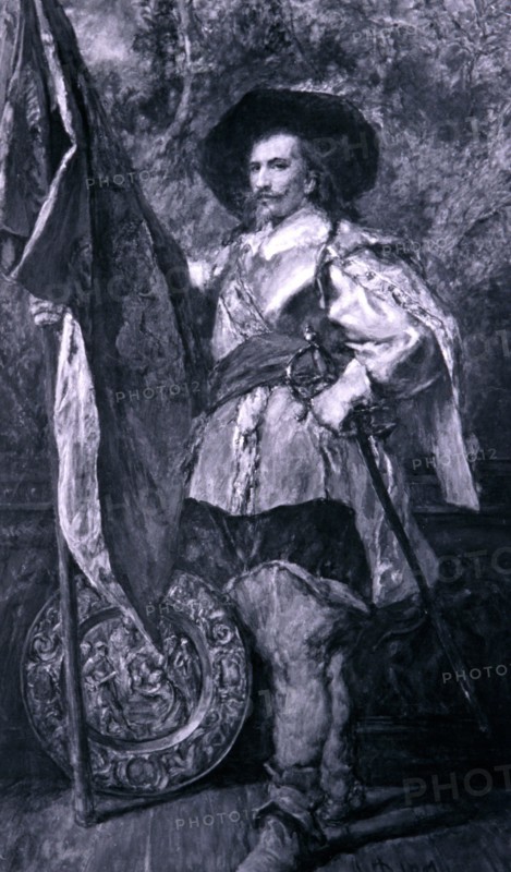 A standard bearer, 1897. Artist: Sir John Gilbert