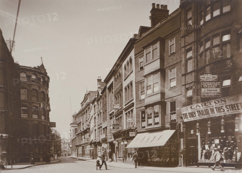 Leadenhall Street, London, 1911. Artist: Anon