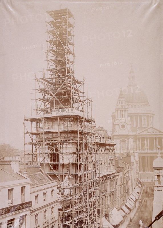 St Martin within Ludgate, London, c1896. Artist: Anon