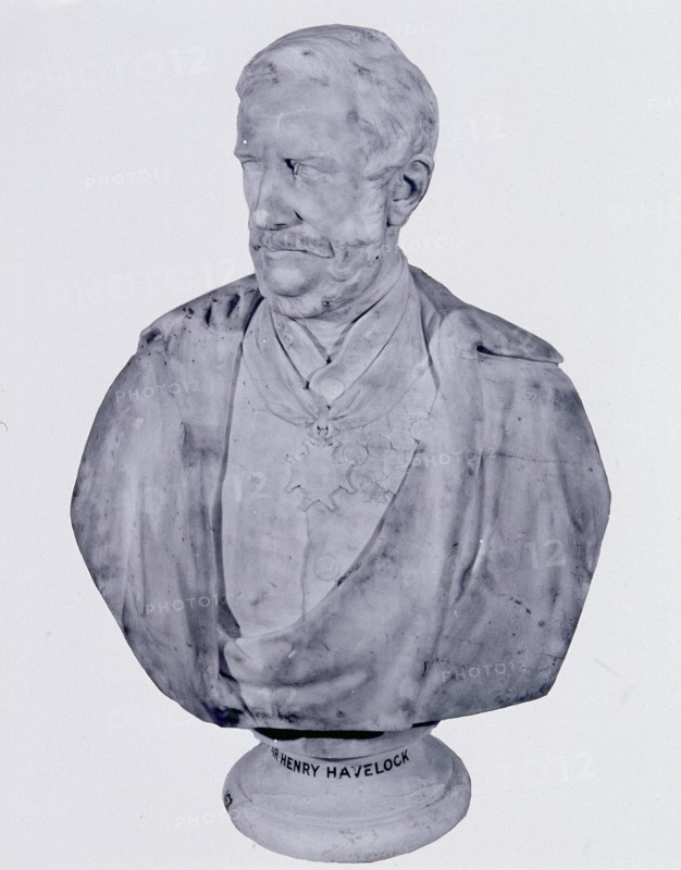 Major General Sir Henry Havelock. 1858. Artist: William Behnes