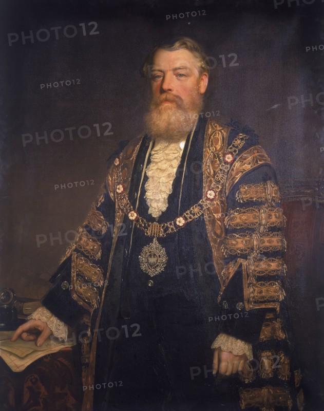 Sir Henry Edmund Knight. 1883. Artist: John Robert Dicksee