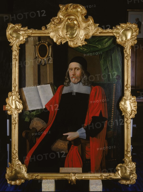 'Sir Edward Coke, Recorder of London', 1615. Artist: Gilbert Jackson