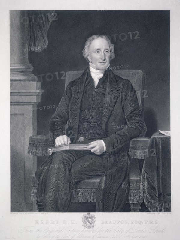 'Henry Benjamin Hanbury Beaufoy', c1848. Artist: Charles Fox