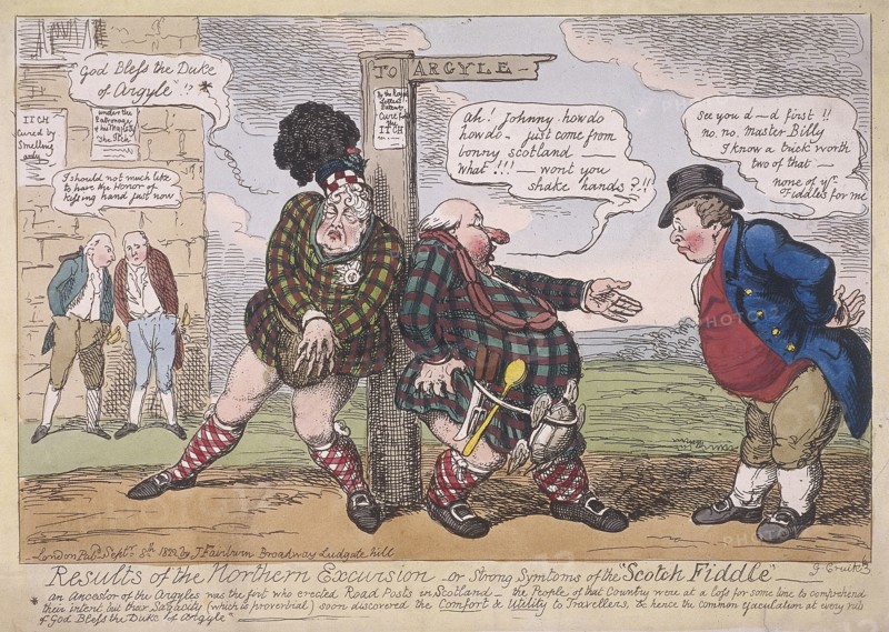 'Bonnie Willie', 1822. Artist: George Cruikshank