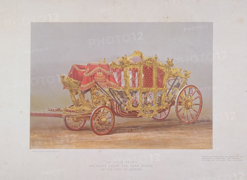 Lord Mayor's Coach, 1872. Artist: Kell Brothers